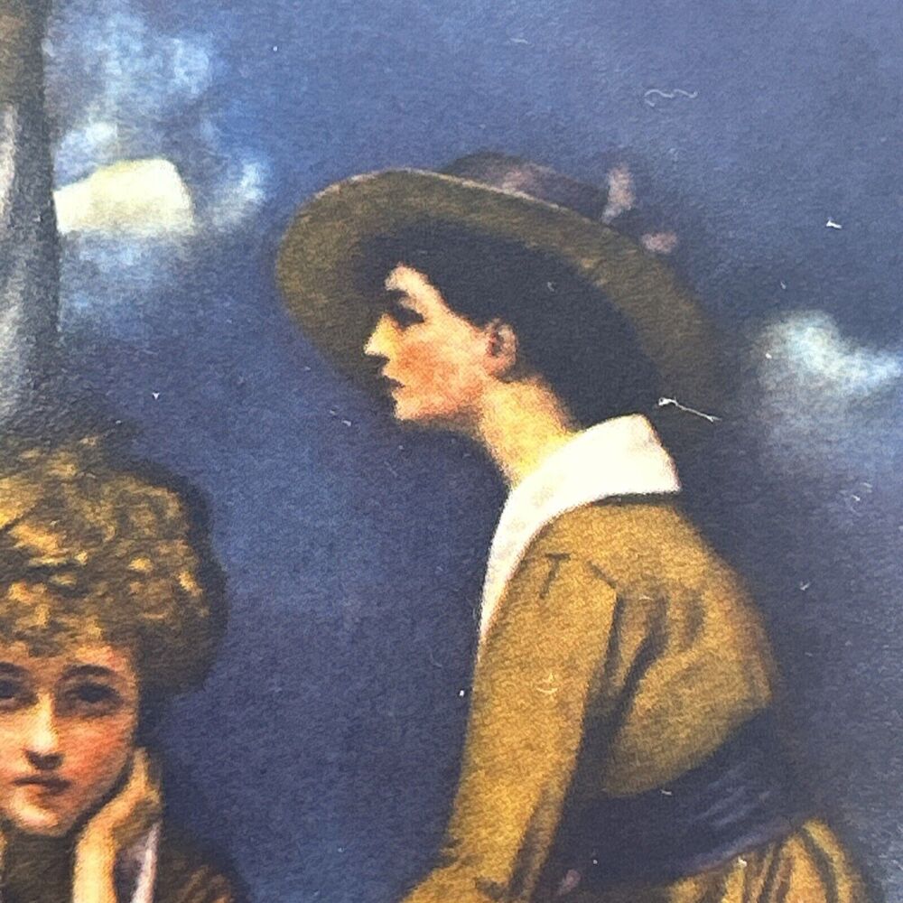 Rockwell's "WAITING ON THE SHORE" 2nd in "Rediscovered Women" Series #13785F - Picture 5 of 14